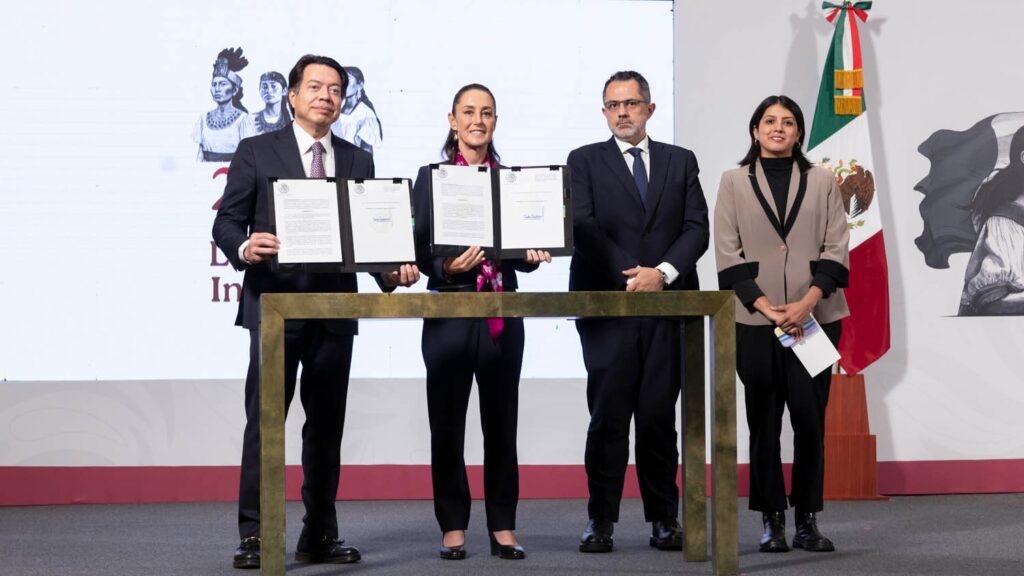 claudia sheinbaum y mario delgado