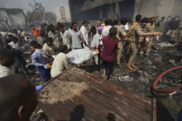 accidente aéreo en India