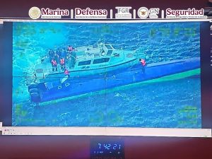 Aseguraron embarcación con cocaína en Colima