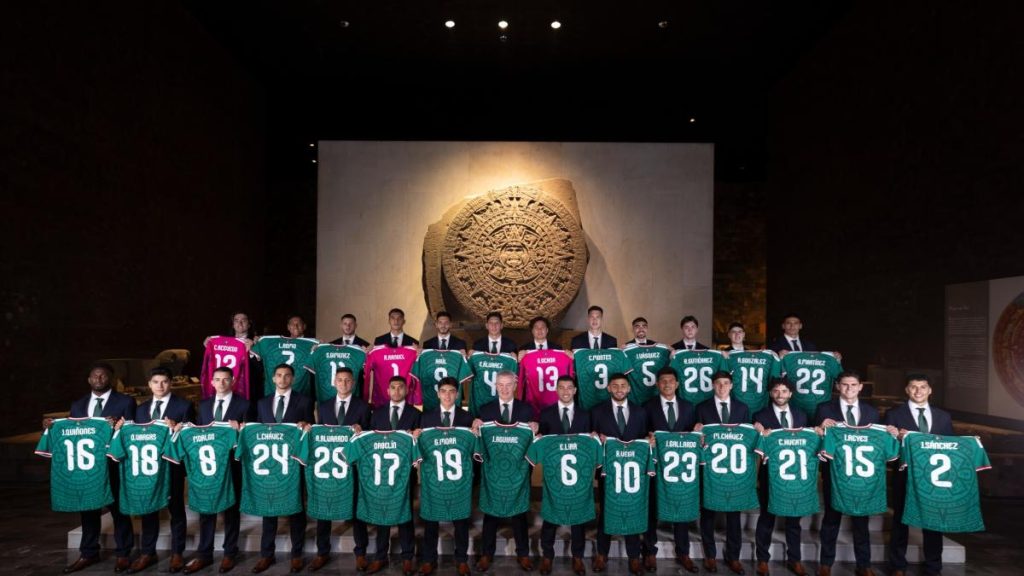 La foto oficial de México para el Mundial 2026 unió futbol, historia e identidad