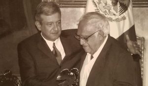 AMLO y Monsiváis