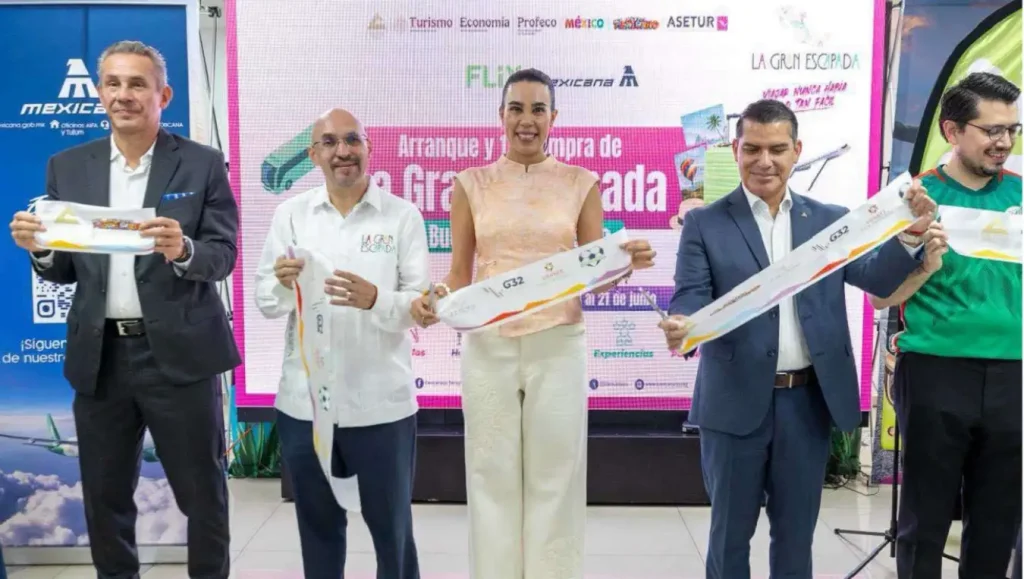 La Secretaría de Turismo (Sectur), Concanaco Servytur, Profeco y ASETUR coordinan esta segunda edición con la participación de 6 mil 577 establecimientos turísticos en las 32 entidades del país.