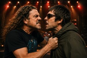 Un pronóstico del cantante Liam Gallagher, integrante de Oasis, y la respuesta de Fher Olvera, vocalista de Maná