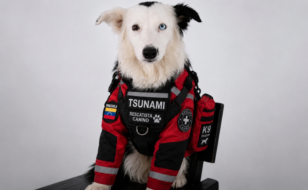 De perro rescatado a símbolo de esperanza