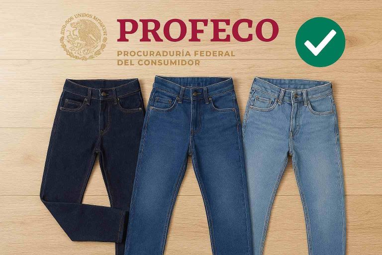 Profeco puso a prueba jeans de caballero