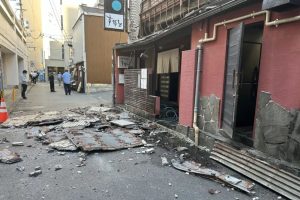 Un fuerte terremoto de magnitud 7.1 sacudió la tarde del martes la prefectura de Kumamoto