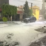 Granizada CDMX colapsa vialidades tras fuerte lluvia