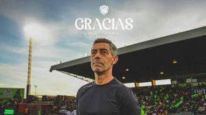 Bravos hace oficial la salida de Pedro Caixinha